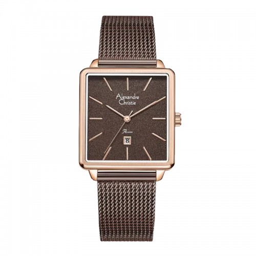 Alexandre Christie AC 2922 Rosegold Brown LDBROBO